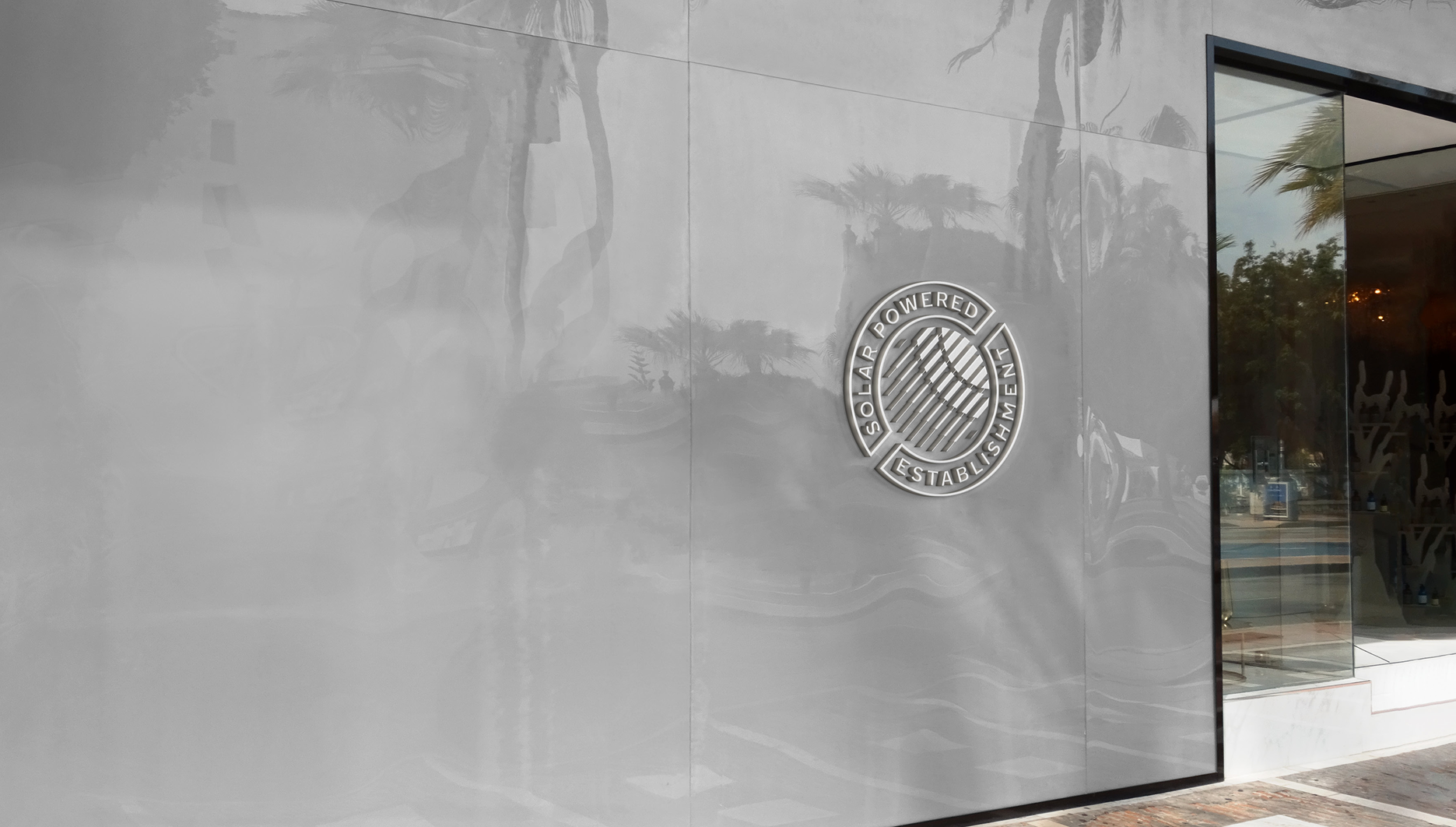 Fachada con Sello Solar